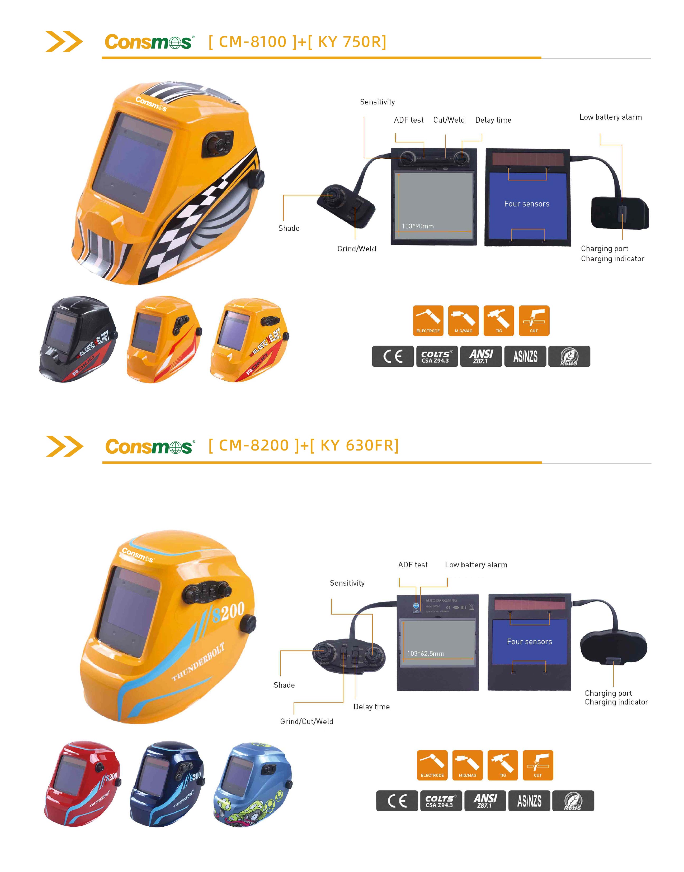 Auto-Darkening Welding Helmet
